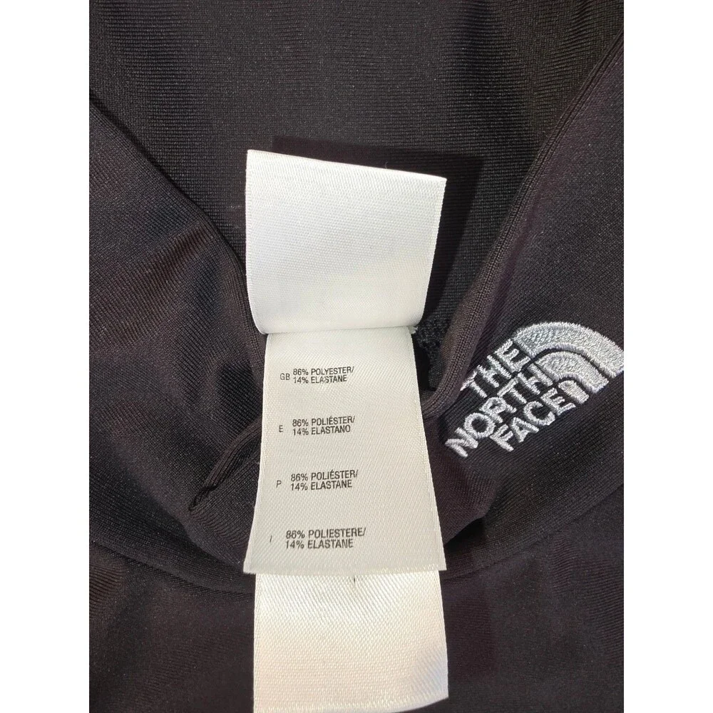 Small S The North Face Flight Series VaporWick Mock Neck Base Layer Shirt Black